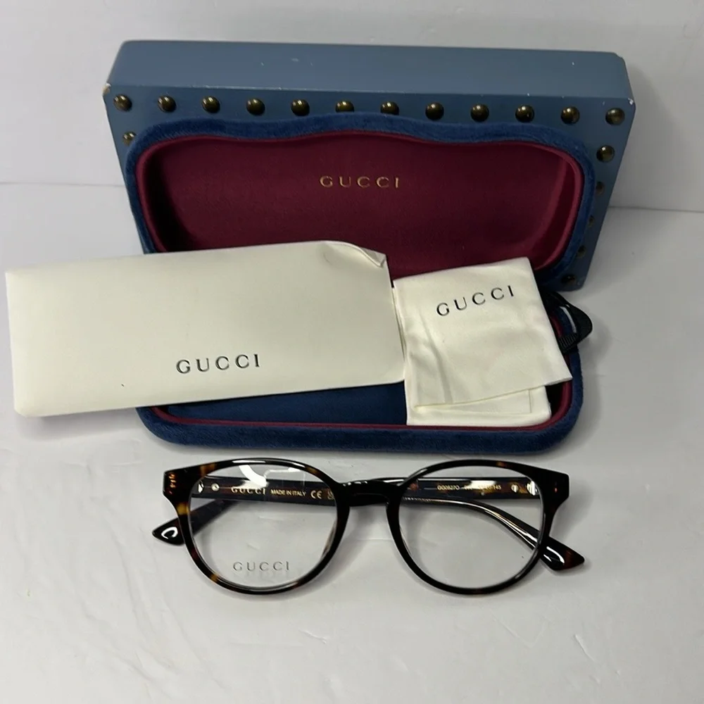 New Authentic Gucci™ GG0827O 005 Havana 50 - Havana